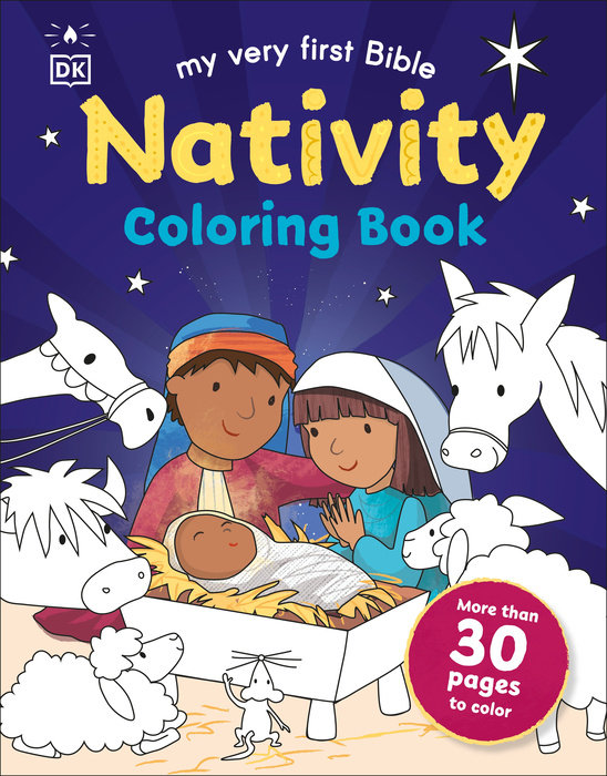 Color My Bible Stories: Nativity
