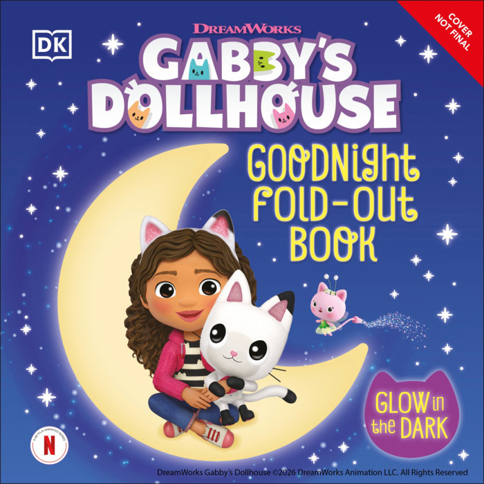 Gabby's Dollhouse Goodnight Fold-out Book