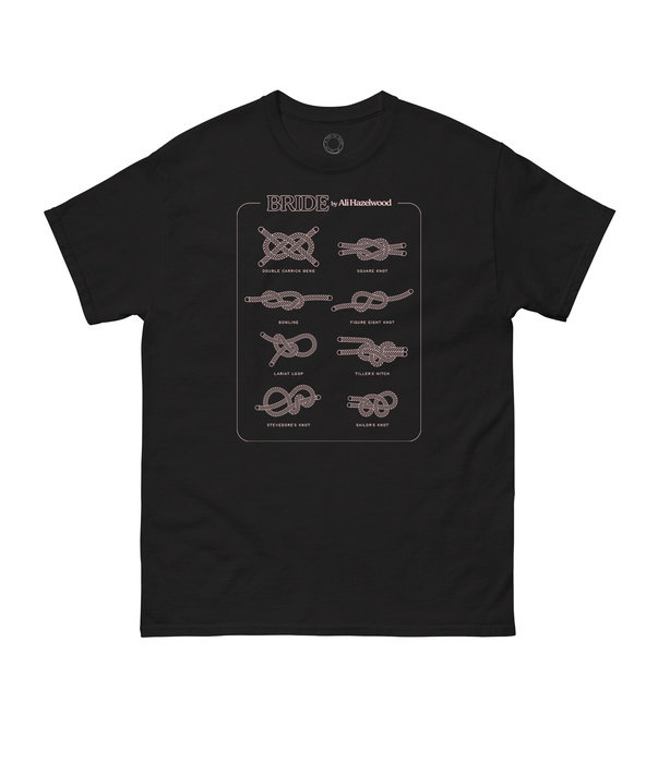 Ali Hazelwood's Bride: A Guide to Knots Unisex T-Shirt Small