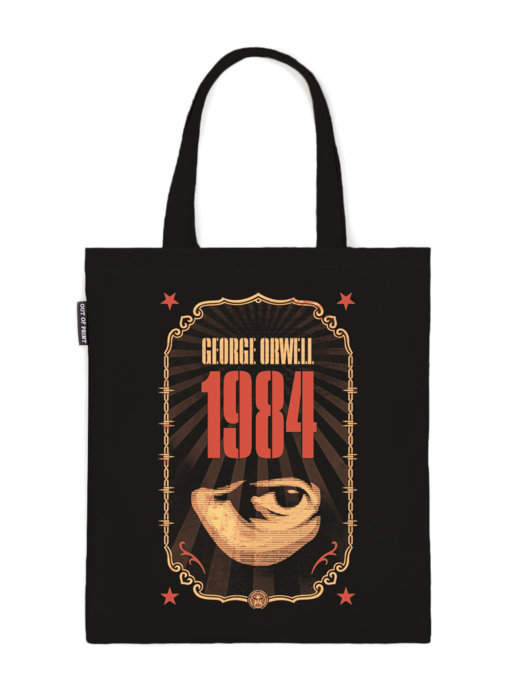 Obey: George Orwell's 1984 Tote Bag