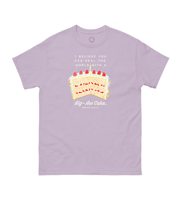 Sohla El-Waylly: Big Ass Cake Unisex T-Shirt XX-Large