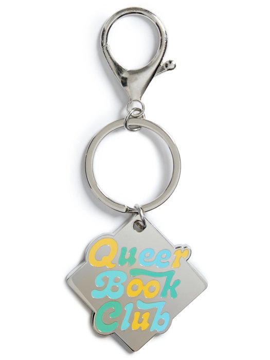 Queer Book Club Keychain