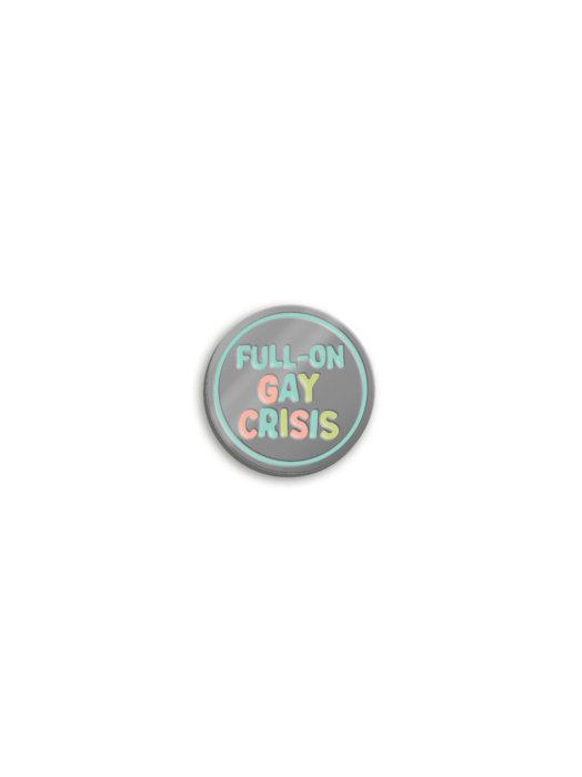 Heartstopper: Full-on Gay Crisis Enamel Pin