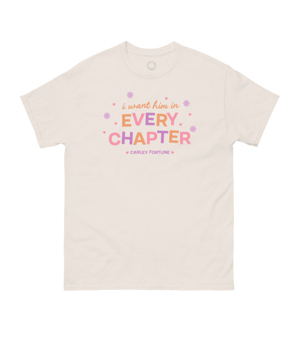 Carley Fortune: Every Chapter Unisex T-Shirt Small