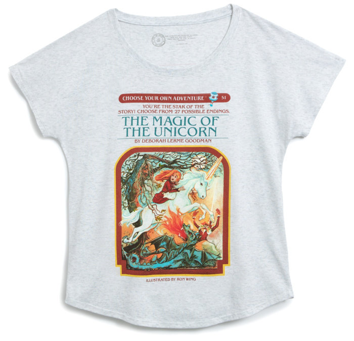 Choose Your Own Adventure: The Magic of the Unicorn Women's Relaxed Fit T-Shirt XX-Large