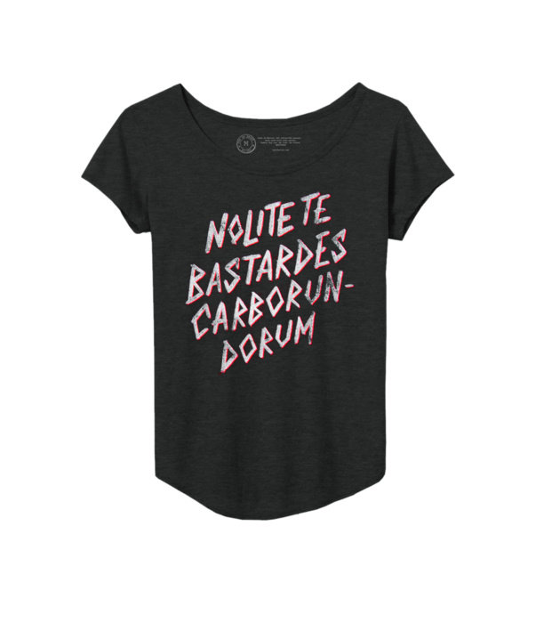 Nolite te bastardes carborundorum Women's Relaxed Fit T-Shirt Small
