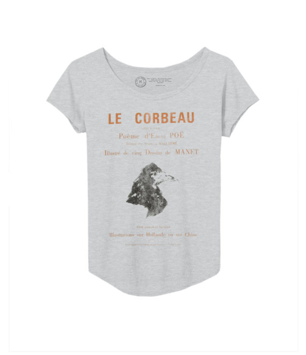 The Raven (French Edition) Women's Relaxed Fit T-Shirt Small