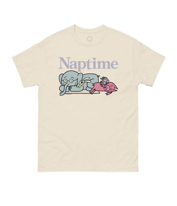 Mo Willems' Elephant & Piggie: Naptime Unisex T-Shirt Small