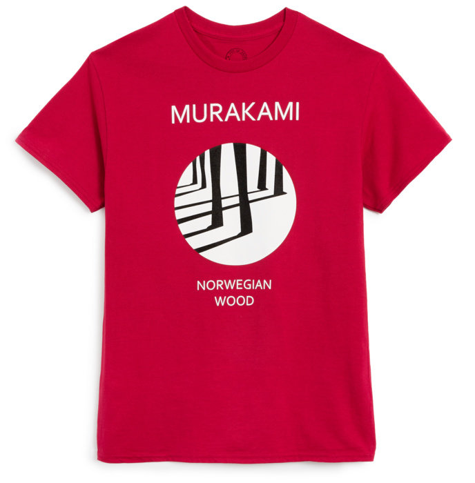 Murakami: Norwegian Wood (Noma Bar)  Unisex T-Shirt Small