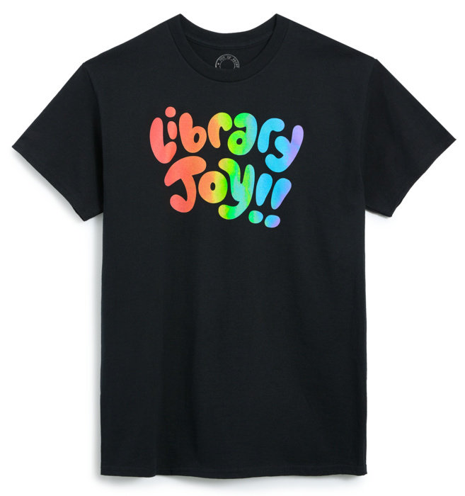 Mychal Threets: Library Joy (Black) Unisex T-Shirt Small