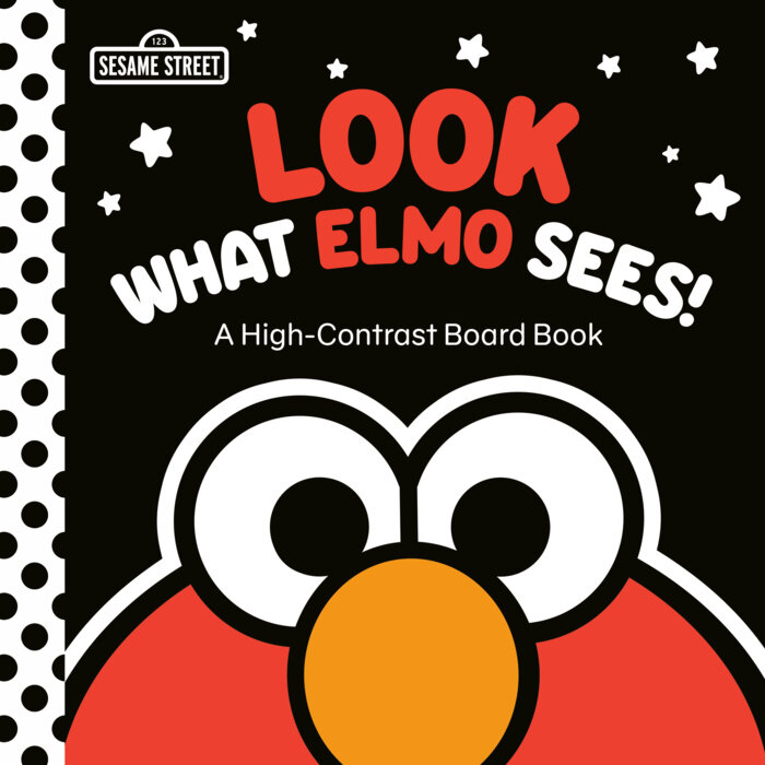 Look What Elmo Sees! A High-Contrast Board Book