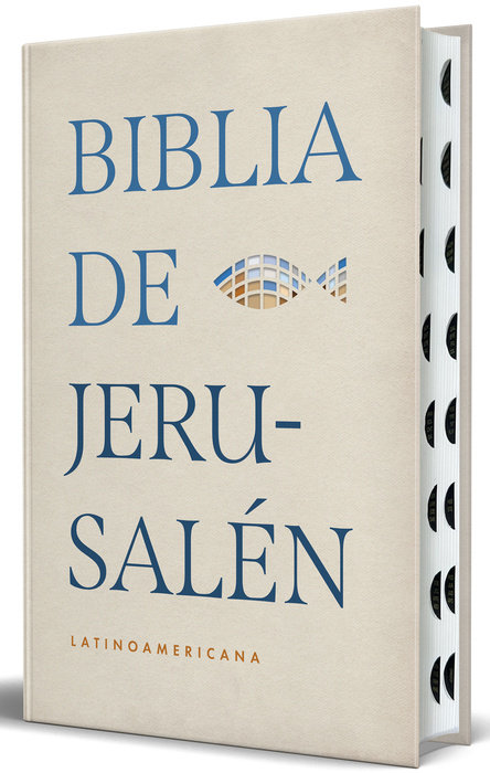 Biblia de Jerusalén Latinoamericana, Tapa dura edición clásica color arena con índice/ Jerusalem Bible - Latin American Edition HC Sand Color with Index