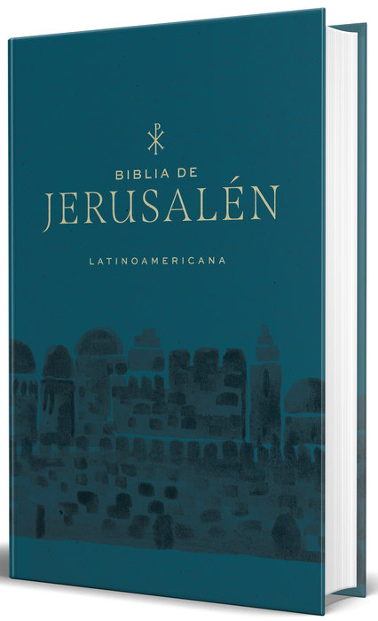 Biblia de Jerusalén Latinoamericana, Tapa dura azul / Spanish Jerusalem Bible, Latinamerican Edition, Hardcover Blue