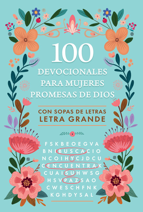 100 devocionales para mujeres Promesas de Dios con sopa de letras / One Hundred for Women Devotionals God's Promises with Word Search