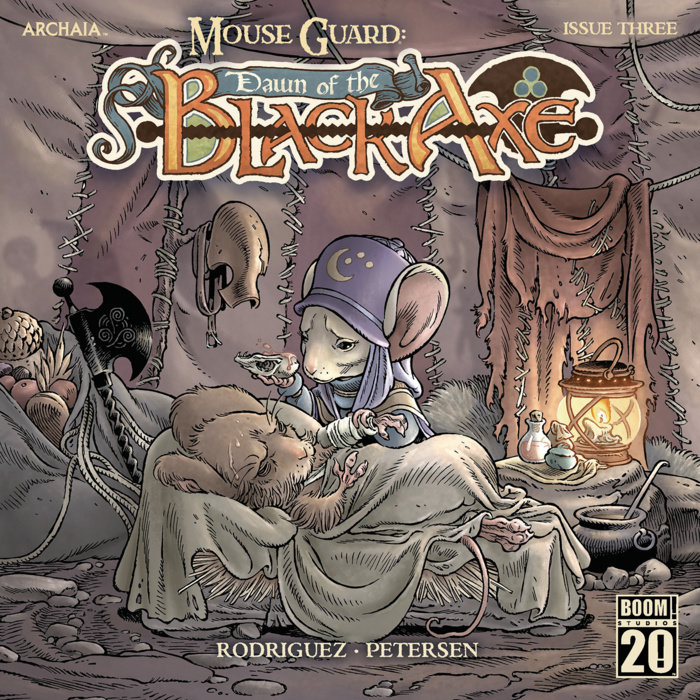 Mouse Guard: Dawn of the Black Axe #3