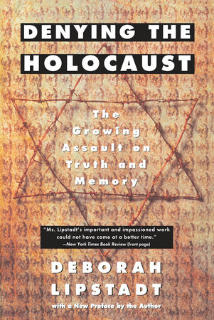 The cover of the book Denying the Holocaust