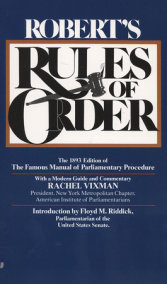 Roberts Rule Of Order