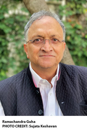 Ramachandra Guha, author portrait