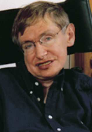 Stephen Hawking, author portrait