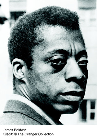 James Baldwin, author portrait