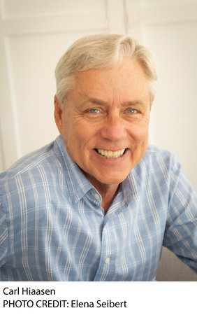 Carl Hiaasen, author portrait