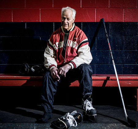 Gordie Howe, author portrait