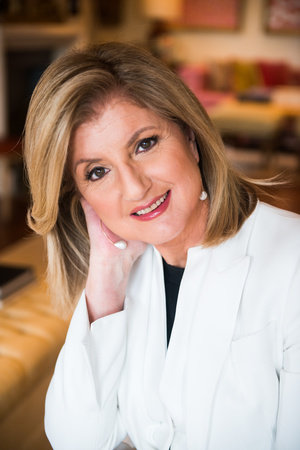 Arianna Huffington, author portrait