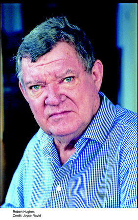 Robert Hughes, author portrait