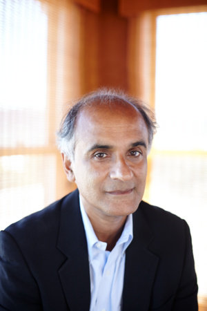 Pico Iyer, author portrait