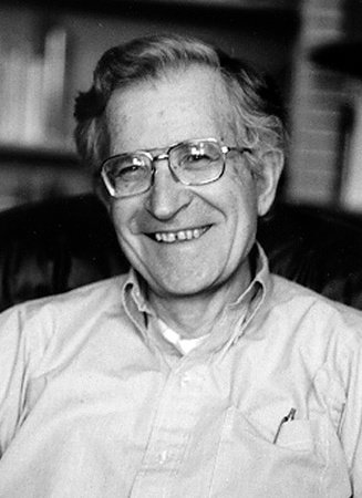 Noam Chomsky, author portrait