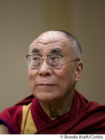 Dalai Lama, author portrait