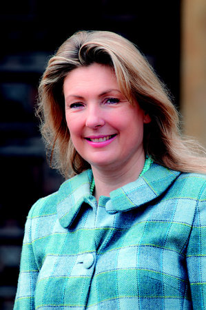 The Countess of Carnarvon, author portrait