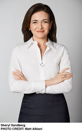 Sheryl Sandberg, author portrait