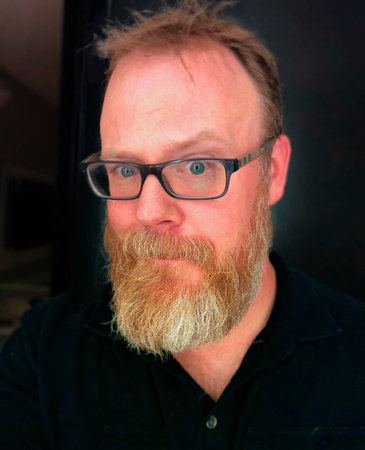 Chuck Wendig, author portrait