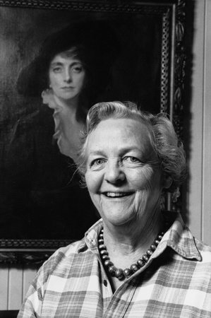 Jessica Mitford, author portrait