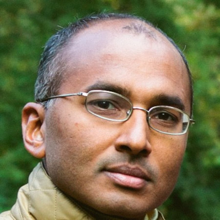 Bhu Srinivasan, author portrait