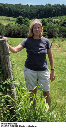 Hilary Holladay, author portrait