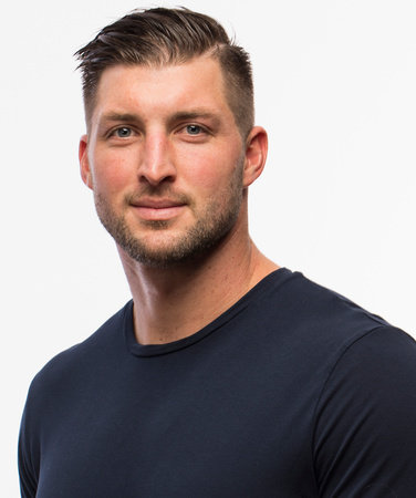 Tim Tebow, author portrait