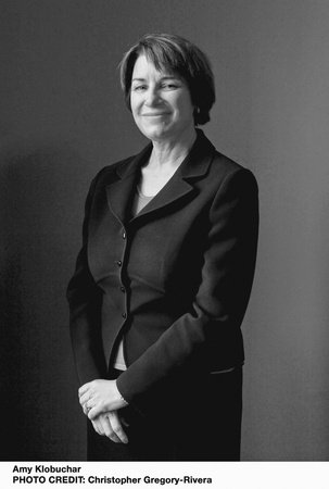 Amy Klobuchar, author portrait