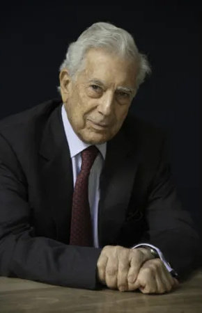 Mario Vargas Llosa, author portrait