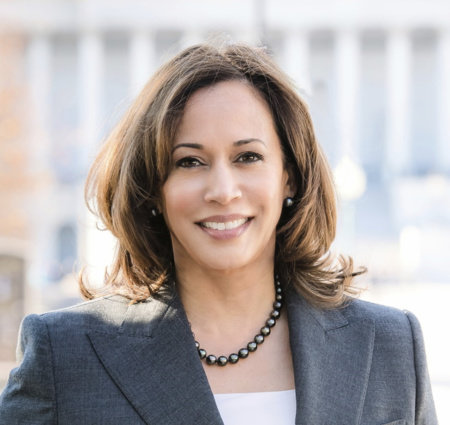 Kamala Harris, author portrait