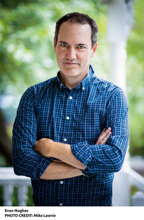 Evan Hughes, author portrait