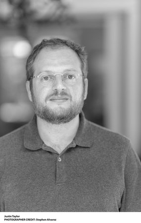 Justin Taylor, author portrait