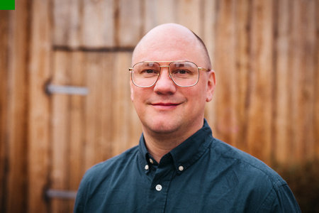 Camper English, author portrait