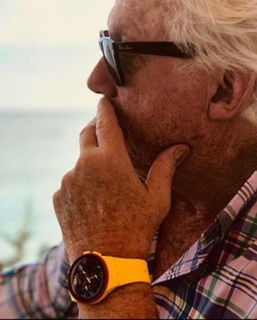 Ted Bell, author portrait