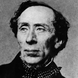 Hans Christian Andersen, author portrait