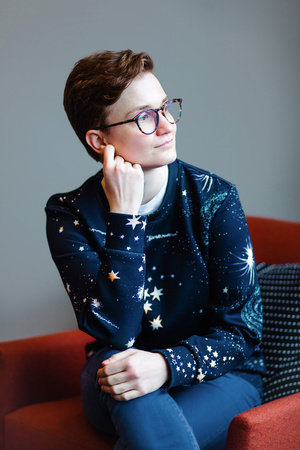 Peyton Thomas, author portrait