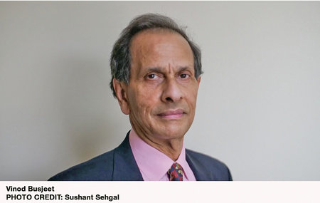 Vinod Busjeet, author portrait