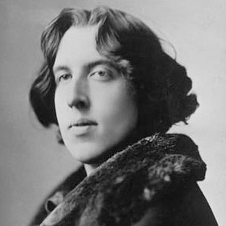 Oscar Wilde, author portrait