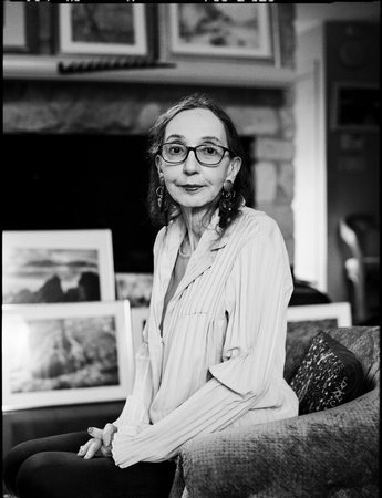 Joyce Carol Oates, author portrait